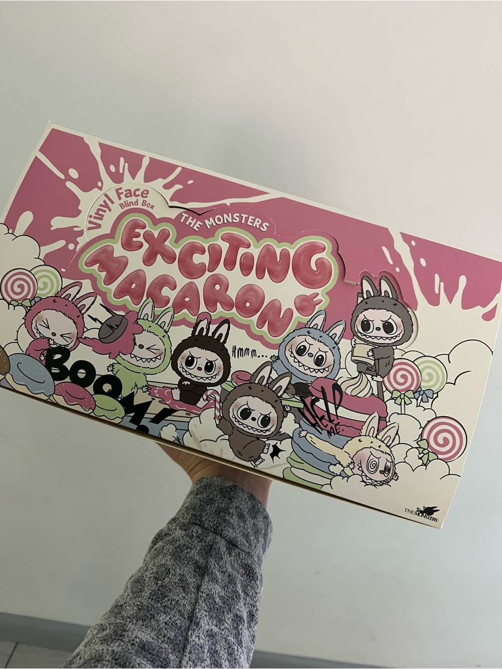 Exciting Macaroon Plush Monster Blind Box - Pink